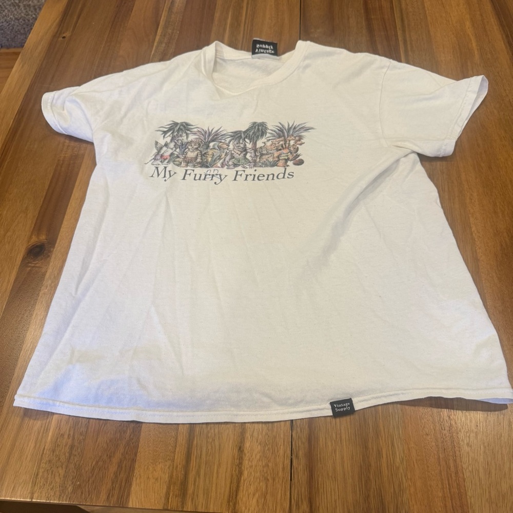Wild Things White Graphic T-Shirt
